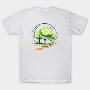 Whimsical Trees T-Shirt